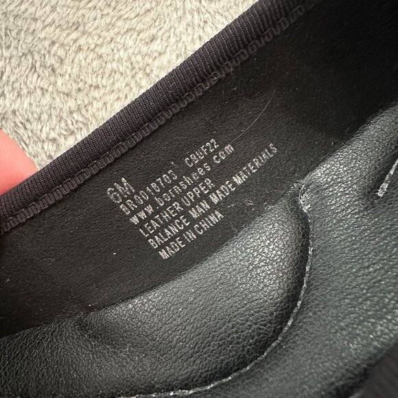 Born Black Leather Ballet Flats Shoes Bow Women's size 6 - Picture 6 of 6